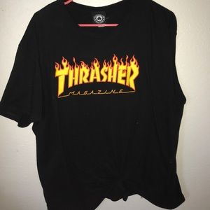 Black thrashers shirt